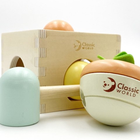 CLASSIC WORLD Pastelowy Zestaw Edukacyjny dla Dzieci Box od 6 do 12 miesiąca 6m+