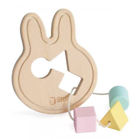 CLASSIC WORLD Pastelowy Zestaw dla Niemowląt Box Pierwsze Zabawki do Nauki od 12 do 18 miesiąca 12m+