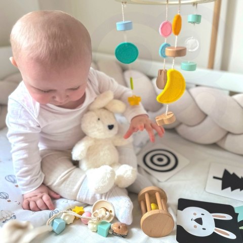 CLASSIC WORLD Pastelowy Zestaw dla Niemowląt Box Pierwsze Zabawki od 0 - 6 miesięcy 0+