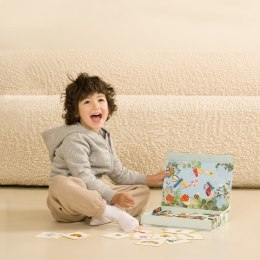 CLASSIC WORLD Układanka Magnetyczna Zwierzęta Tablica Klocki Puzzle Pamięć 66 el. 3+