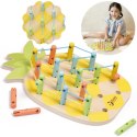 CLASSIC WORLD Wooden Threader Pineapple Pegs 21 pcs. 3+