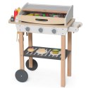 VIGA Duży Drewniany Grill dla Dzieci + 47 Akcesoriów 3+