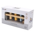 VIGA PolarB Drewniana Przebijanka Wbijanka z Młoteczkiem Pingwinek Montessori 2+