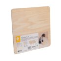 CLASSIC WORLD Drewniane Puzzle Montessori Układanka Nauka Alfabetu Liter Słów 27 el. 2+