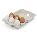 VIGA Drewniane Jajka Do Krojenia w Wytłoczce 3+