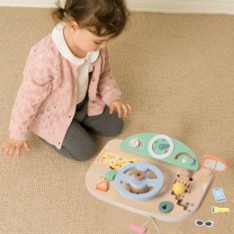 CLASSIC WORLD Drewniana Tablica Manipulacyjna Wielofunkcyjna Kierownica Motoryczna 2+