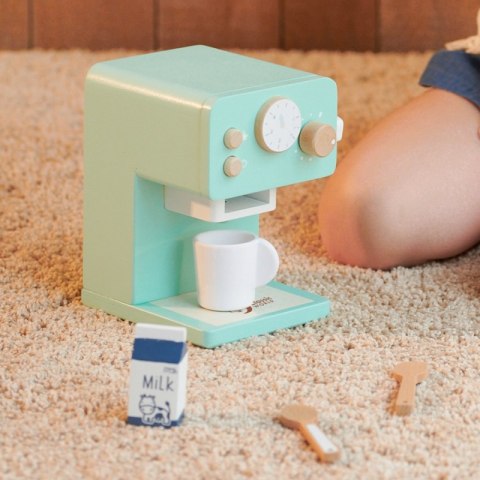 CLASSIC WORLD Drewniany Ekspres do Kawy Zestaw dla Dzieci 7 el. 18m+