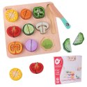 CLASSIC WORLD Drewniany Zestaw do Krojenia Warzyw 18m+