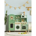 CLASSIC WORLD Duża Drewniana Kuchnia Vintage dla Dzieci + Akc 3+