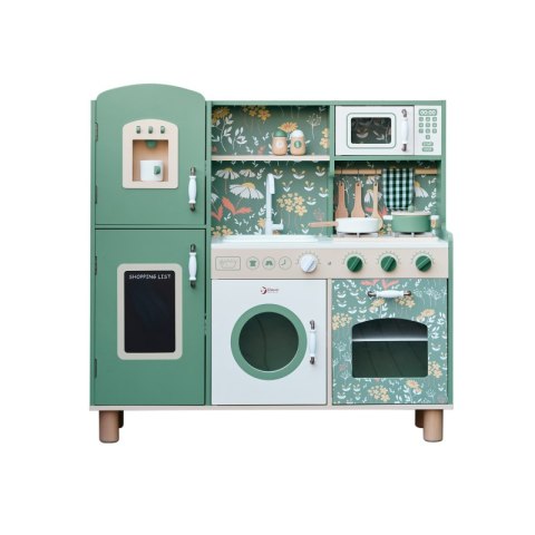 CLASSIC WORLD Duża Drewniana Kuchnia Vintage dla Dzieci + Akc 3+