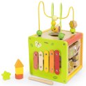 VIGA Drewniana Kostka Edukacyjna 5w1 18m+