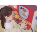 VIGA Drewniana Tablica Sensoryczna-Manipulacyjna EDU Pociąg 3+
