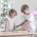 VIGA Drewniana gra Ludo Chińczyk 3+