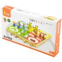 VIGA Drewniana gra Ludo Chińczyk 3+