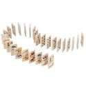 VIGA Drewniane Domino 2w1 Zwierzęta i Liczby 3+