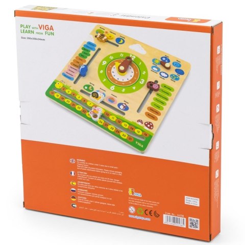 VIGA Kalendarz Edukacyjny Nauka Jezyka Angielskiego 3+