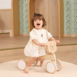 VIGA PolarB Drewniany Jeździk Miś Brunatny Miękkie Koła 12m+