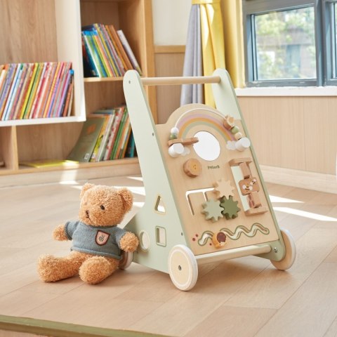 VIGA PolarB Drewniany Pchacz Chodzik Zielony Edukacyjny 18m+