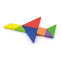 VIGA Tangram Drewniana Gra Logiczna Układanka Certyfikat FSC 3+