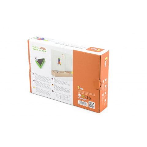 VIGA Tangram Drewniana Gra Logiczna Układanka Certyfikat FSC 3+