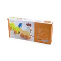 VIGA Zestaw do ciągnięcia Kurka z kurczakami 36 cm 18m+