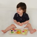 CLASSIC WORLD Drewniana Układanka Montessori Warzyw 3+