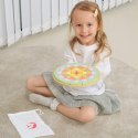 CLASSIC WORLD Pastelowa Mandala Układanka Montessori Mozaika Kwiaty 3+