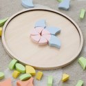 CLASSIC WORLD Pastelowa Mandala Układanka Montessori Mozaika Kwiaty 3+