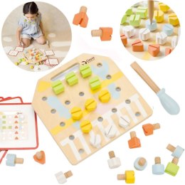 CLASSIC WORLD Wooden Manipulative Board Logic Puzzle 3+