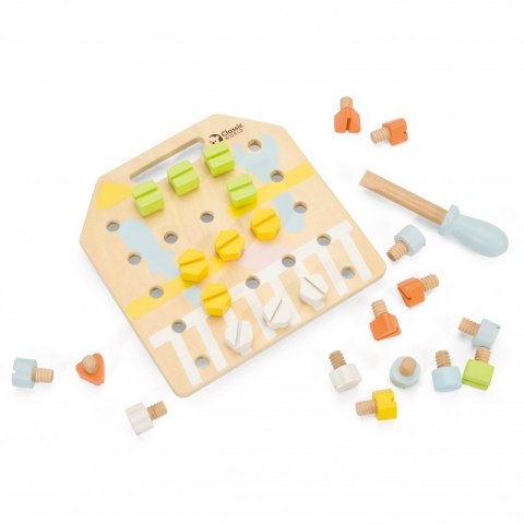 CLASSIC WORLD Wooden Manipulative Board Logic Puzzle 3+