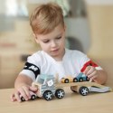 VIGA PolarB Drewniana laweta z samochodzikami Montessori 2+