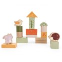 VIGA PolarB Drewniane Klocki Bloki Montessori Zwierzęta 50 el. 2+