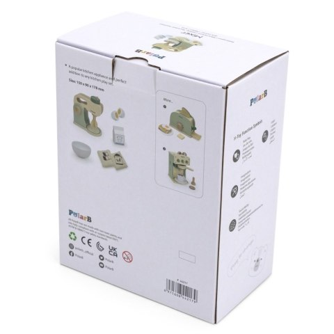 VIGA PolarB Drewniany Mikser Kuchenny Zielony + Akcesoria 3+