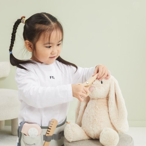 VIGA PolarB Drewniany Zestaw Fryzjerski Pas z Narzędziami 3+