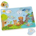 VIGA Puzzle Dźwiękowe Odkrywamy Naturę 18m+
