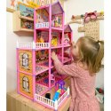 WOOPIE Mega Willa Domek dla Lalek LOVELY HOUSE 194 el.