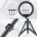 Lampa pierścieniowa LUMO LED RGB ring do filmów zdjęć makijażu