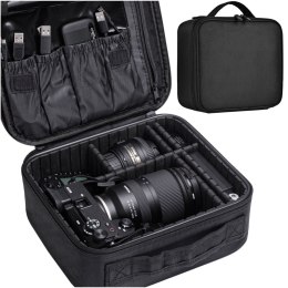 Organizer na aparat kamerę obiektywy POLVERE