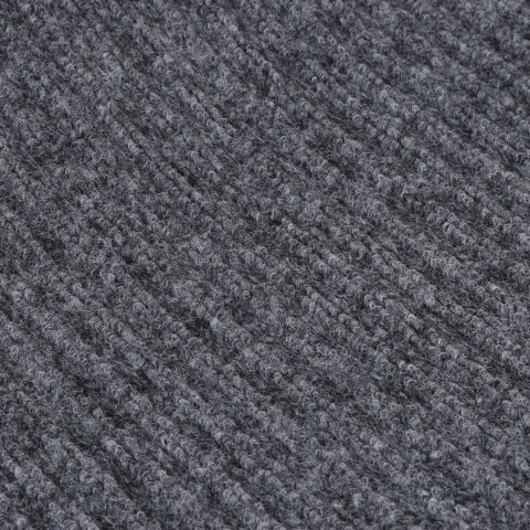 Wycieraczka do butów 40x60 cm Seila szara zestaw 2 sztuk