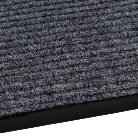 Wycieraczka do butów 40x60 cm Seila szara zestaw 2 sztuk