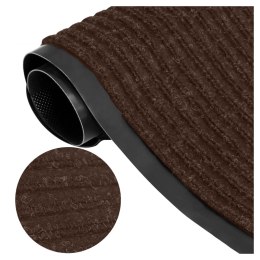 Wycieraczka do butów pod drzwi 60x90 cm Susana brązowa