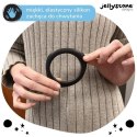 Bransoletka silikonowa Organic Bangle, czarna, Jellystone Designs