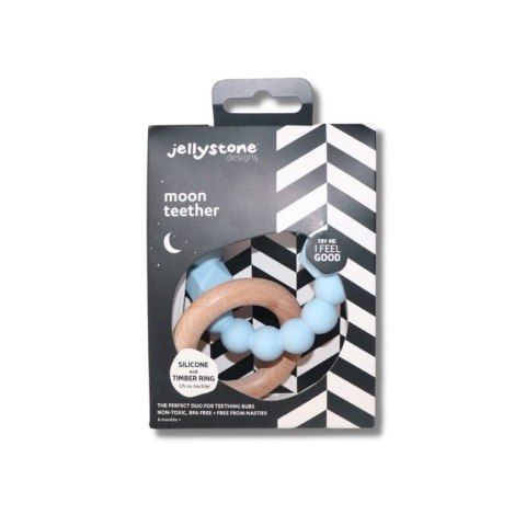 Księżycowy gryzak, niebieski, Jellystone Designs