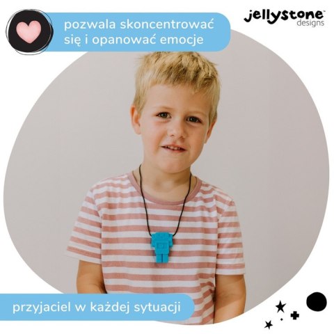 Wisiorek antystresowy Robot niebieski Jellystone Designs