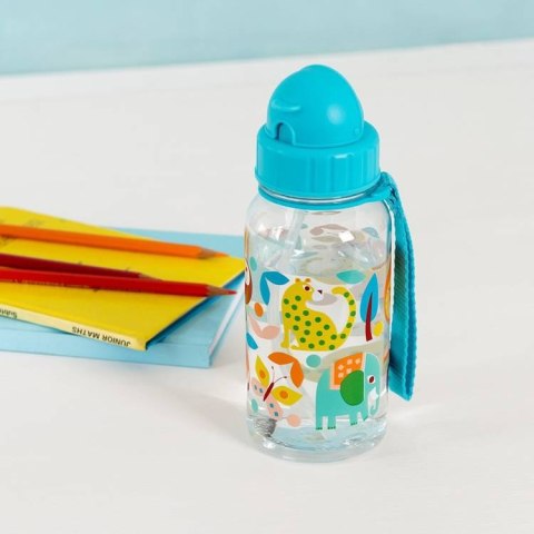 Bidon ze słomką 500 ml Dzikie Zwierzęta, Rex London