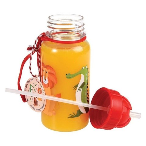 Bidon ze słomką 500 ml Zwierzątka, Rex London