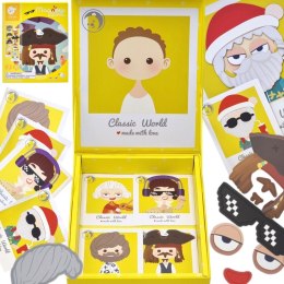 CLASSIC WORLD Układanka Magnetyczna Moda Zdjęcia Chłopcy 32 el. 3+