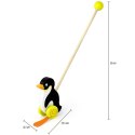 Viga Toys Drewniany Pchacz Pingwin 18m+