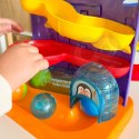 WOOPIE BABY Tor Kulkowy Kulodrom 3w1 Wbijak z Młoteczkiem Zjeżdżalnia dla Samochodzików