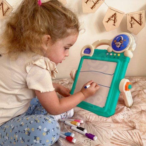 WOOPIE Dwustronna Tablica do Rysowania Gra Tetris 2w1